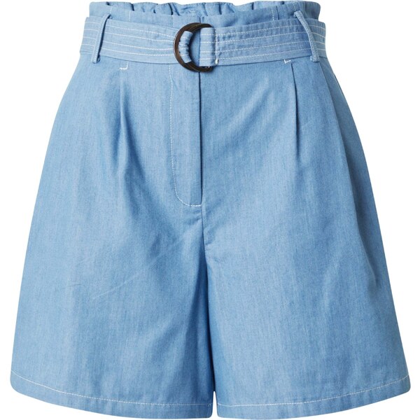 NÜMPH Plisované rifle Dylan modrá denim 54357588