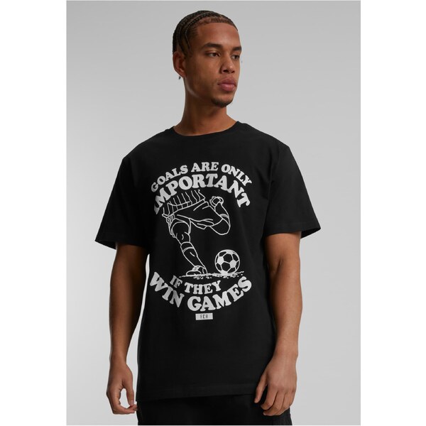 Merchcode Soccer Balls Coming Home Important Games Black T-Shirt 50680271