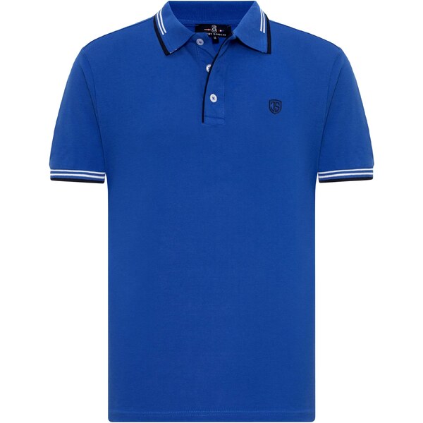 Jimmy Sanders Tričko kráľovská modrá / biela 54283614