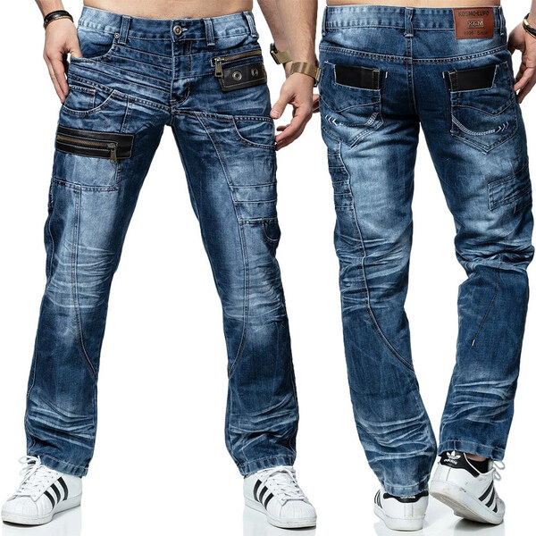 KOSMO LUPO nohavice pánske KM012 L:32 jeans džínsy 15518382