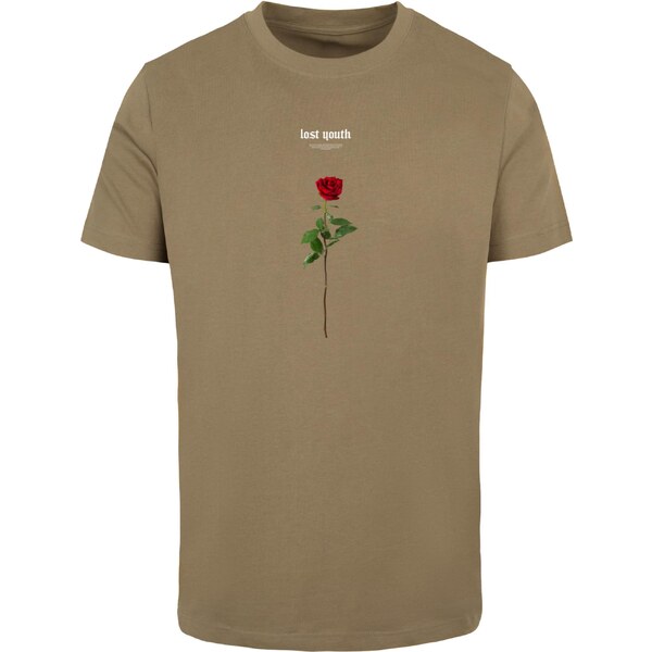 Mister Tee Mens T-shirt Lost Youth Rose - olive 52484136