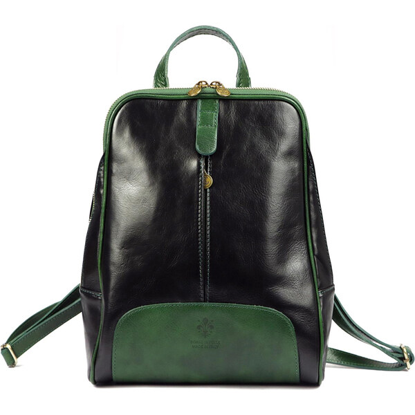 Dámsky kožený batoh Florence čierny (KZ39608) 10l 62178716