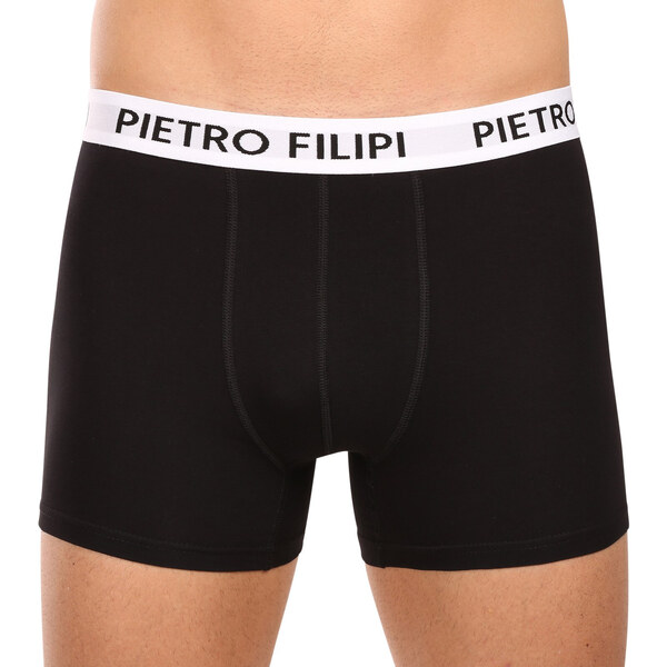 3PACK pánske boxerky Pietro Filipi čierné (3BCL007) 52159809