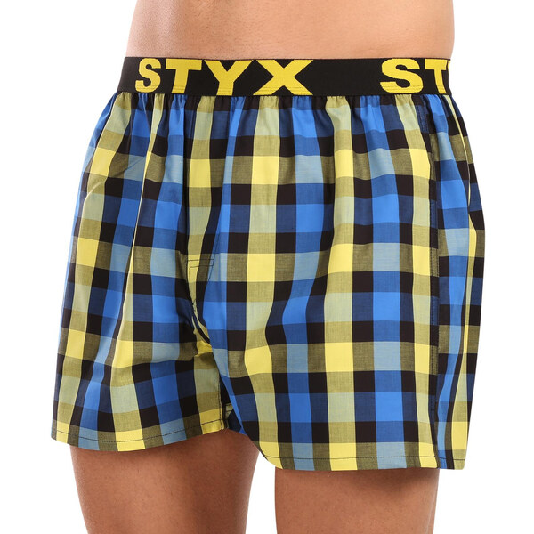 Pánske trenky Styx športová guma viacfarebné (B1039) 52501739