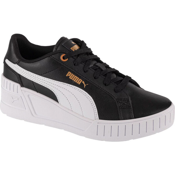 Čierne dámske štýlové tenisky Puma Karmen Wedge 390985-01 52673366
