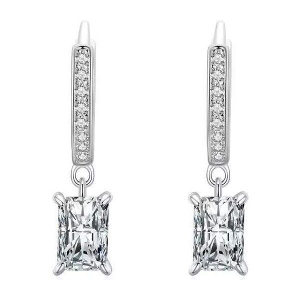 Glory strieborné náušnice Ella 52506858