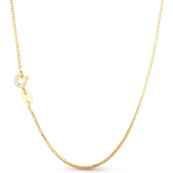 Olivie Zlátená 45+5cm BOX strieborná retiazka 4625 20961043