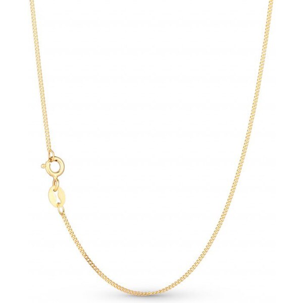 Olivie Zlátená 55cm strieborná retiazka 4615 20961033