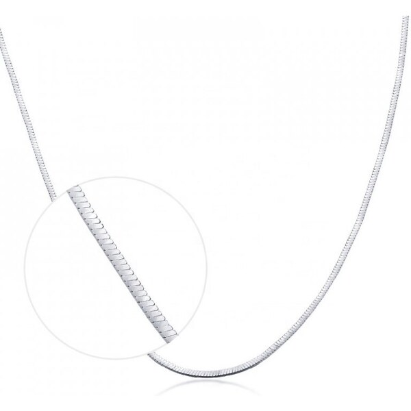 Olivie Strieborná pevná retiazka 60cm HAD 7317 37920768