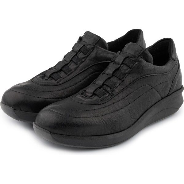 Vlnka Dámske kožené tenisky Ivona čierna veľkosti obuvi - dospelí 37 65798887