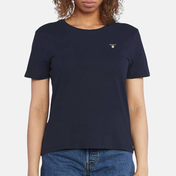 Dámské modré triko Gant 55823 52523975