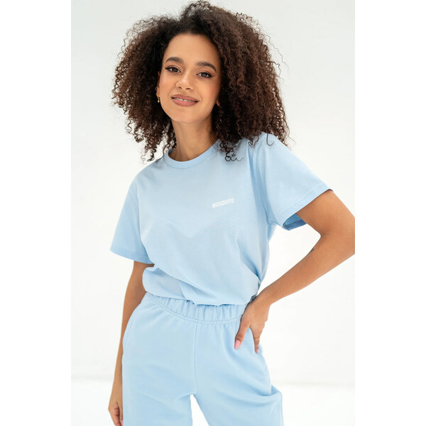 Mosquito Dámske tričko Bane Baby Blue modré, Farba svetlomodrá 52531148