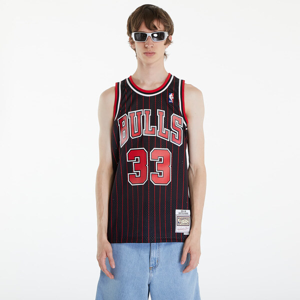 Dres Mitchell & Ness Chicago Bulls 33 Scottie Pippen Swingman Jersey 52544715
