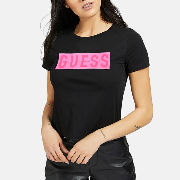 Dámské černé triko Guess 55825 52542114