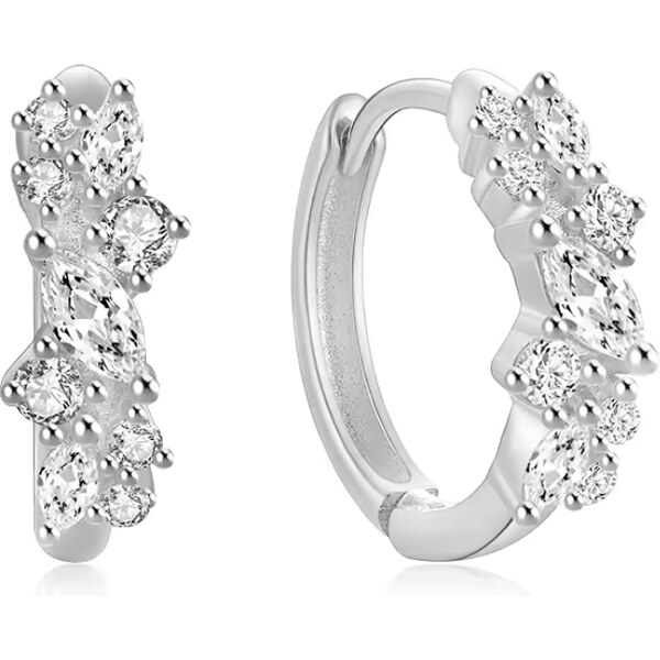 Olivie Strieborné krúžkové náušnice 8712 52561417