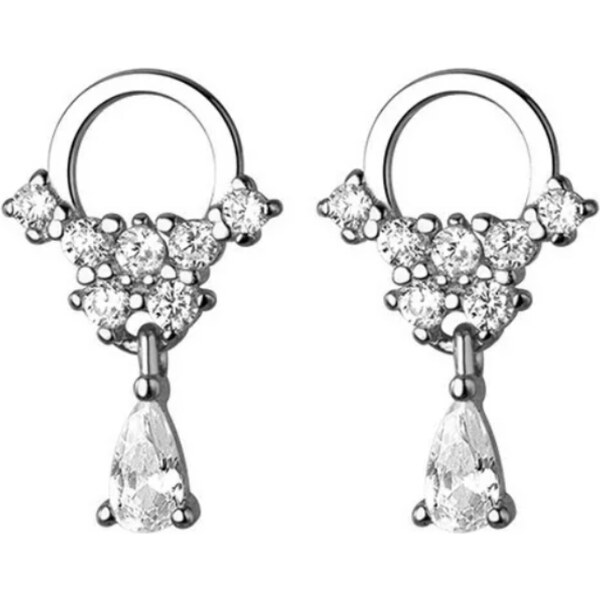 Olivie Strieborné náušnice ZARA 8695 52561402