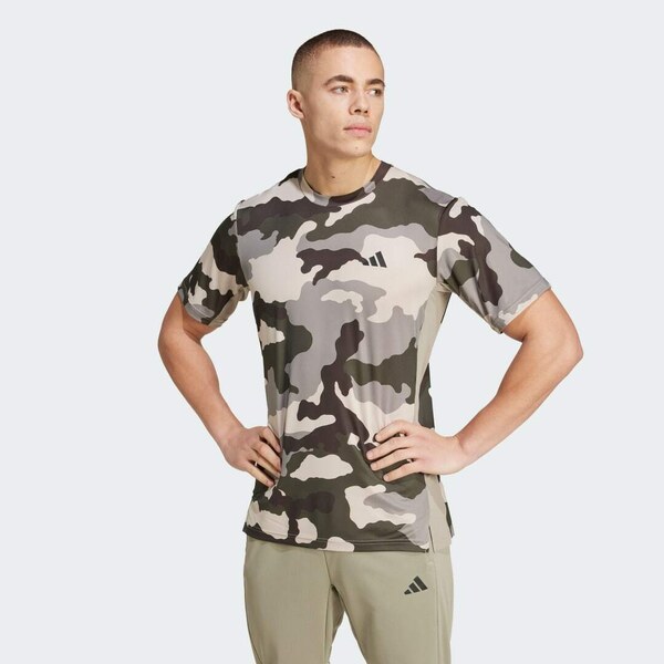 Adidas Tričko Train Essentials Camo Allover Print 52563134