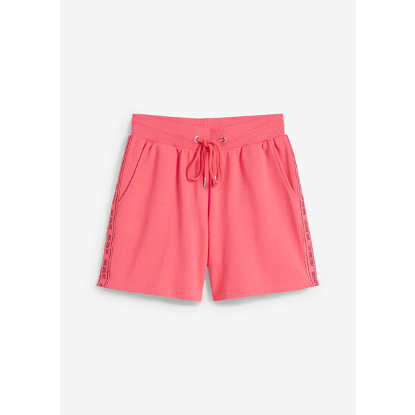 bonprix Teplákové šortky, farba ružová 52582302