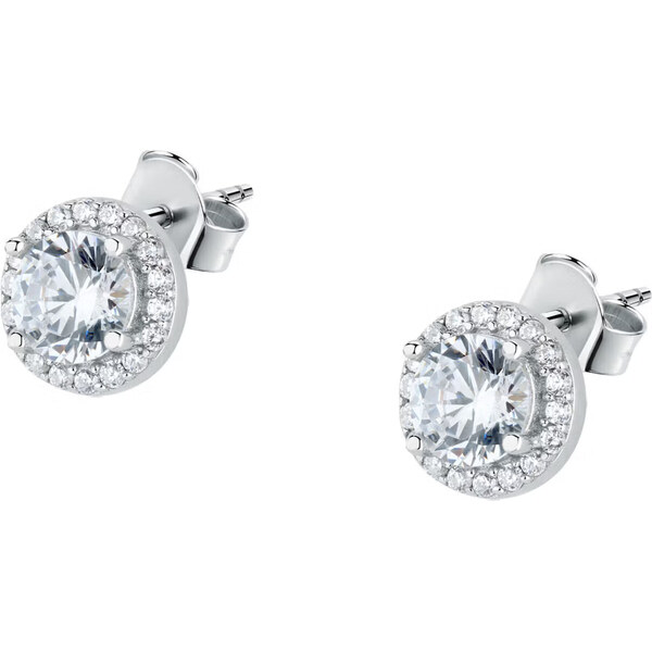 La Petite Story Elegantné strieborné náušnice so zirkónmi Silver 66593319