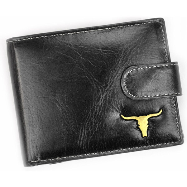 Pánska kožená peňaženka Wild čierna KZ34299 62180144