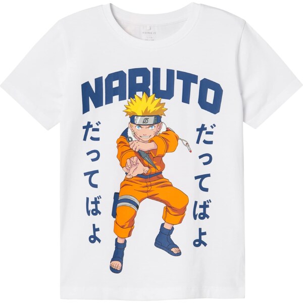NAME IT Tričko NKMMacar Naruto modrá / žltá / oranžová / biela 52677488