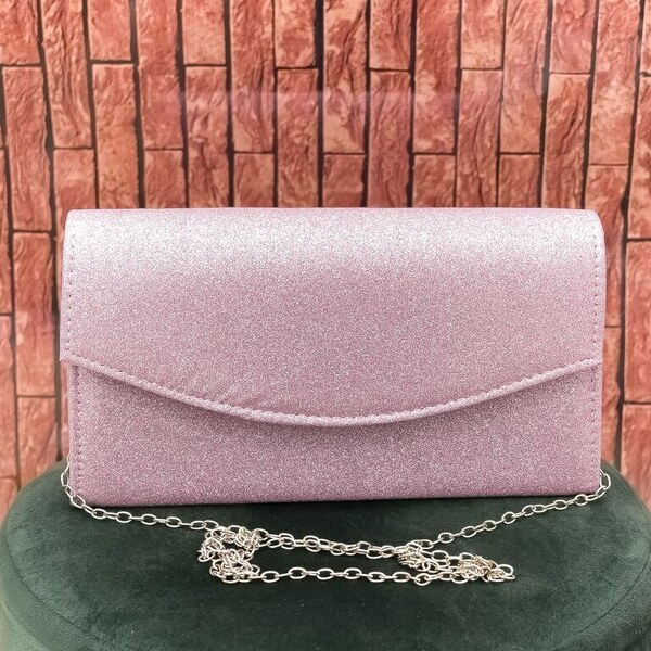 JOHN-C Dámska ružová spoločenská kabelka CARRY 52591114