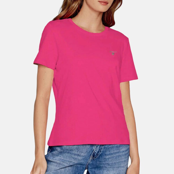 Dámské růžové triko Gant 55829 52591172