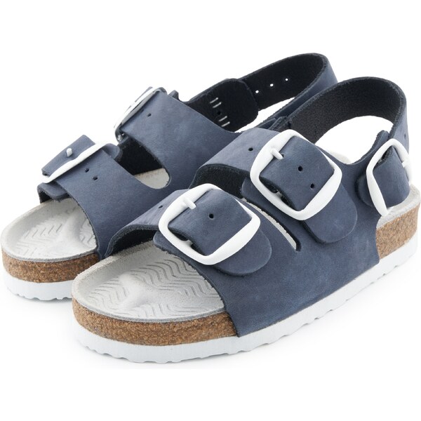 Vlnka Detské korkové kožené sandále modrá veľkost deti 27 52592849