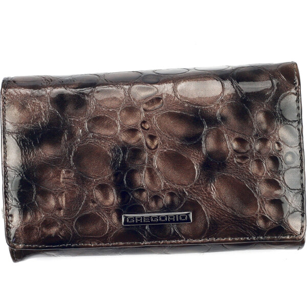 Dámska kožená peňaženka Gregorio sivá KZ25425 62180190