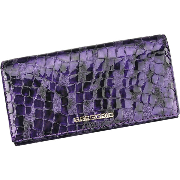 Dámska kožená peňaženka Gregorio fialová KZ21731 62180203