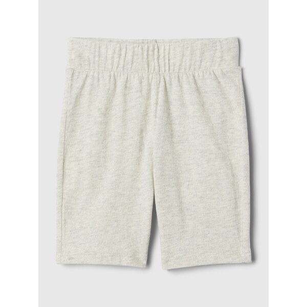 Svetlosivé dievčenské elastické kraťasy GAP 52685180