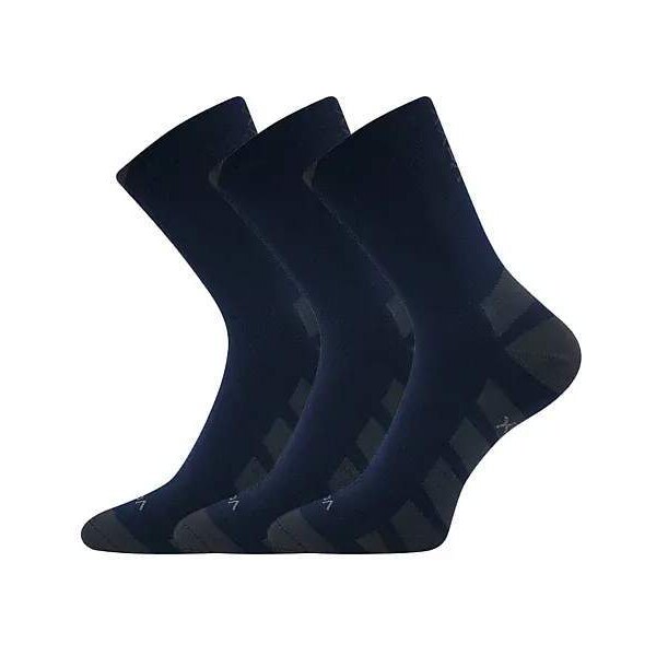 GASTL športové ponožky so striebrom VoXX Tm. modrá 39-42 3 páry 52601236