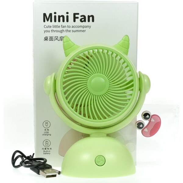 JOHN-C Bezdrôtový zelený ventilátor 52608907