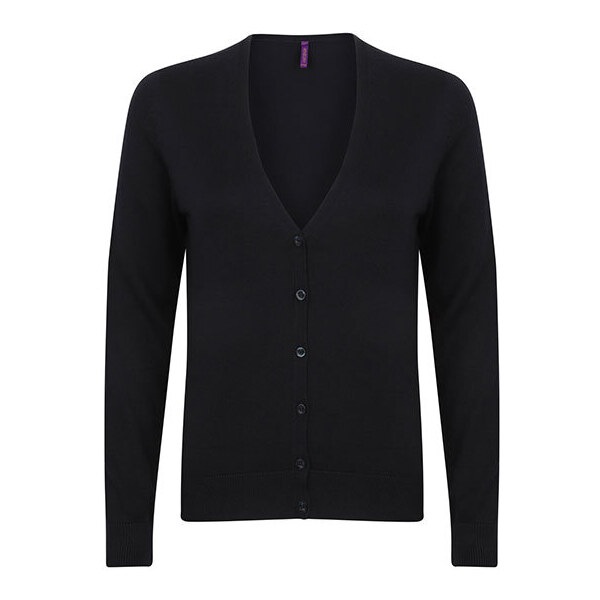 Dámsky sveter Henbury s výstrihom do V a zapínaním na gombíky 62679000