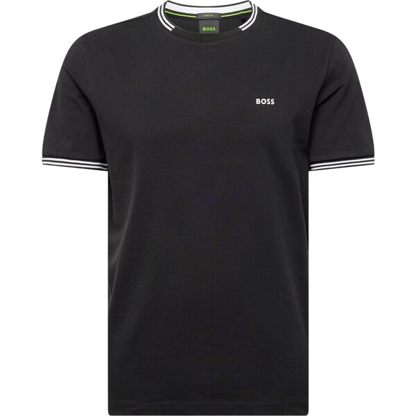BOSS Tričko Taul čierna / biela 52619514