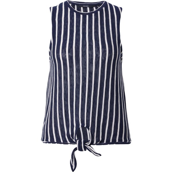 VERO MODA Top VMLANA námornícka modrá / biela 54363042