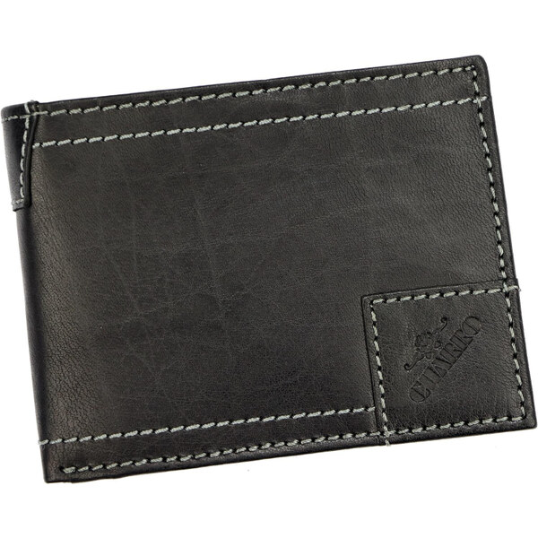 Pánska kožená peňaženka Charro čierna KZ44000 62179980