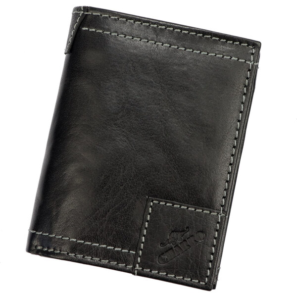Pánska kožená peňaženka Charro čierna KZ43976 62179989