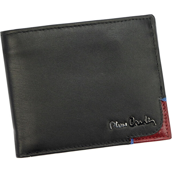 Pánska kožená peňaženka Pierre Cardin čierna KZ43802 62180001