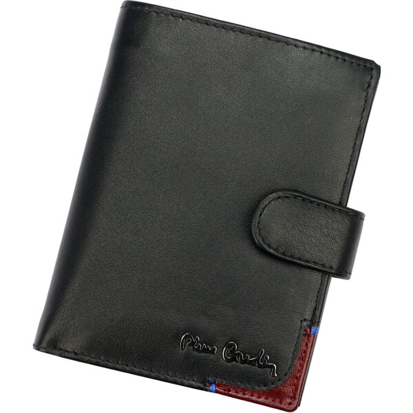 Pánska kožená peňaženka Pierre Cardin čierna KZ43800 62180002