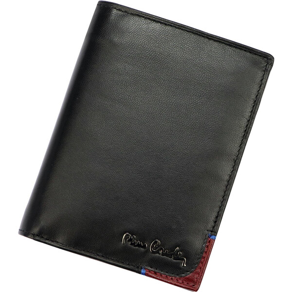 Pánska kožená peňaženka Pierre Cardin čierna KZ43794 62180006