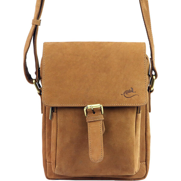 Pánska kožená taška Andreas hnedá KZ42445 62180063