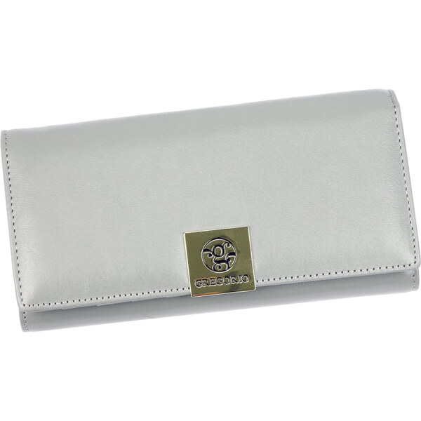 Dámska kožená peňaženka Gregorio sivá KZ39051 62180112
