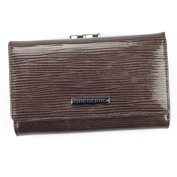 Dámska kožená peňaženka Gregorio sivá KZ25512 62180160