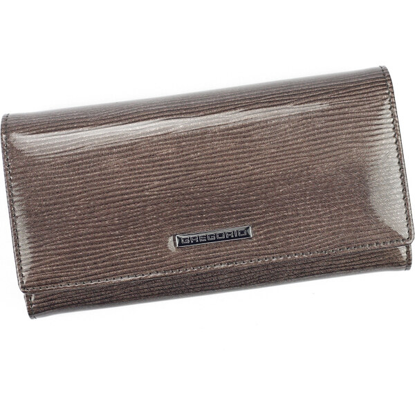 Dámska kožená peňaženka Gregorio sivá KZ25496 62180164