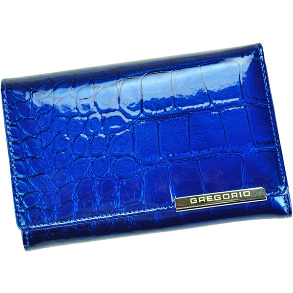 Dámska kožená peňaženka Gregorio modrá KZ18667 62180252