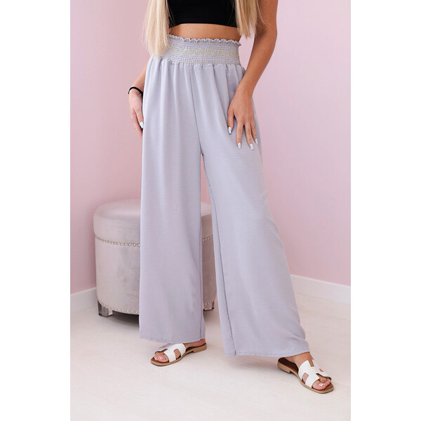 Fashionweek Dámske nohavice ľahké vzdušné Voľné K40 52632583