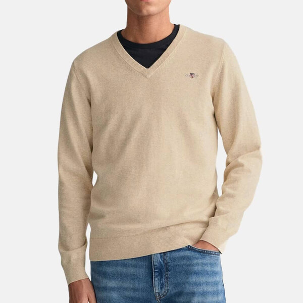 Béžový svetr Gant 55836 52641560