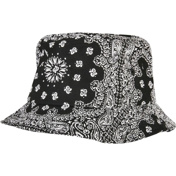 Flexfit Bandana Print Bucket Hat Black 50671271