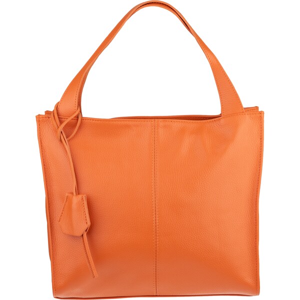 Oranžová kožená talianska kabelka Michaela Arancia NovaKabelka.sk 52673890